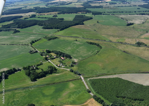 Kurtshegen, Dorf an der Bahnstrecke Pasewalk-Stralsund