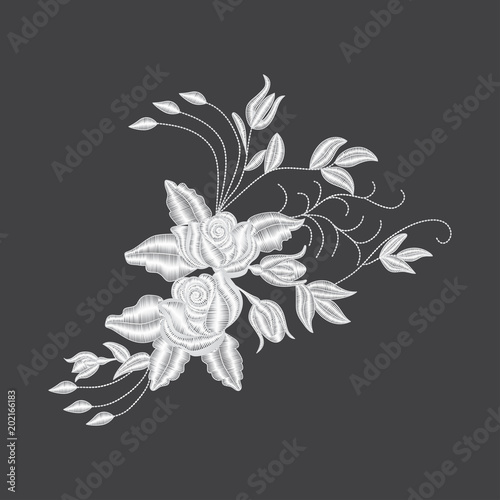 lace rose,floral element, decoration lace