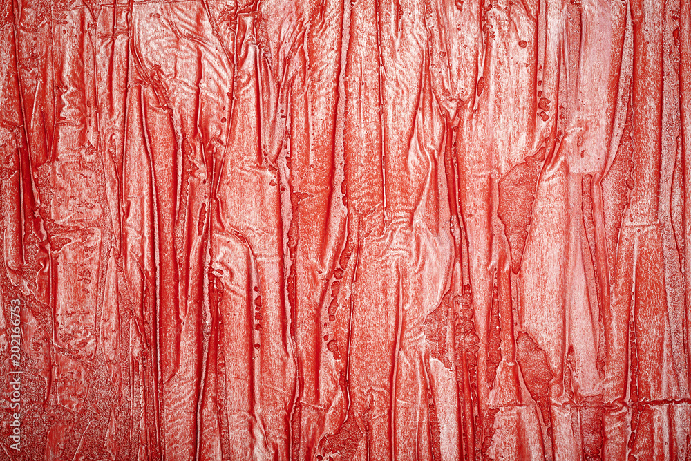 Naklejka premium Red wall texture