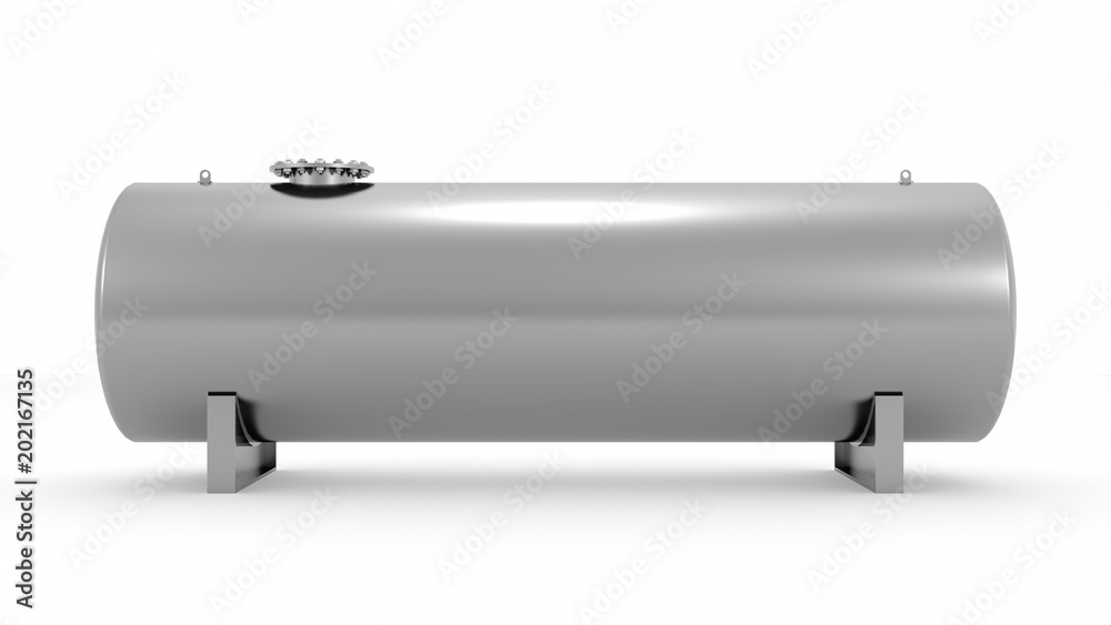 Oil tank energy industrial on white background for design. 3D rendering Oil tank energy industrial on white background for design. 3D rendering