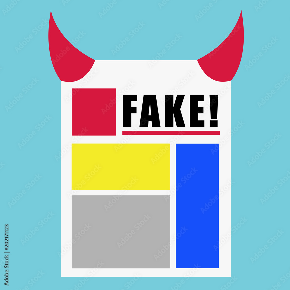 Fake News vector de Stock | Adobe Stock