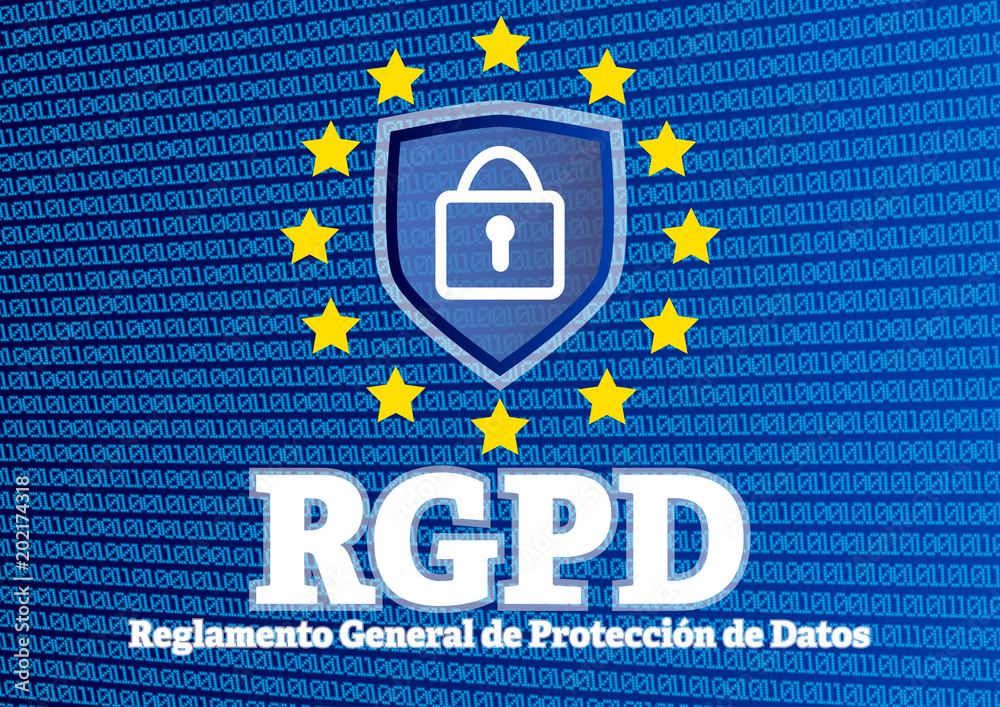 RGPD Reglamento General de Protección de Datos - Spanish for GDPR ...