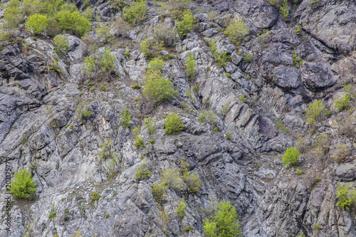 Texture of rock