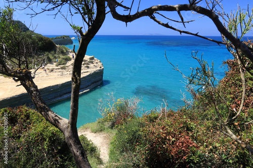 Fototapeta Naklejka Na Ścianę i Meble -  Corfu island landscape