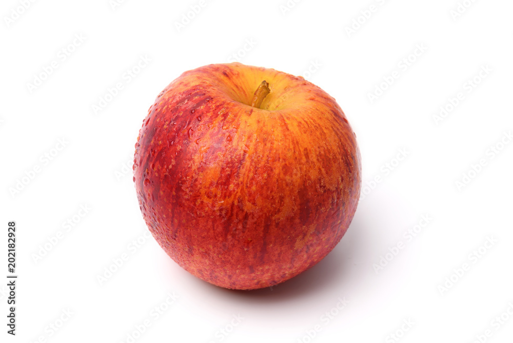 Red apple isolated on white background Red apple isolated on white background