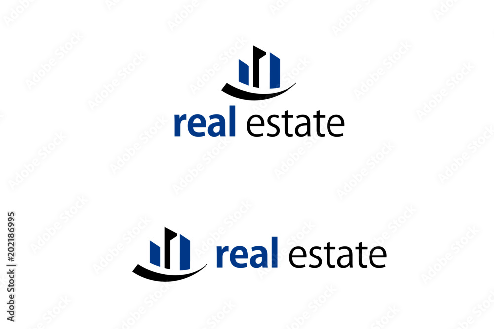 city logo, real estate logo vector