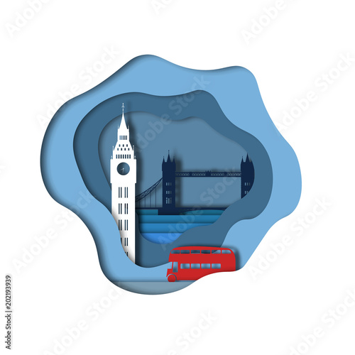 London paper art