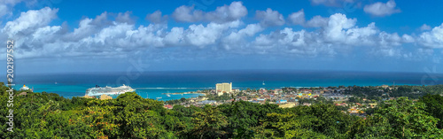 Panorama von Ocho Rios (Jamaika)