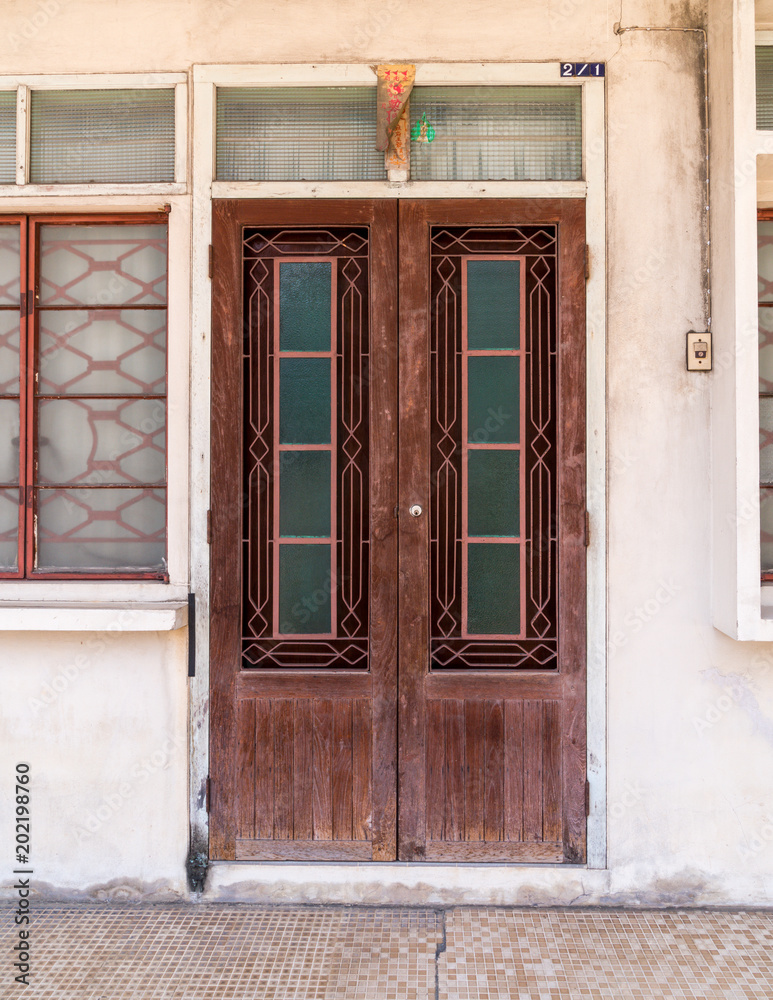 Fototapeta premium beautiful architecture at Phuket old town