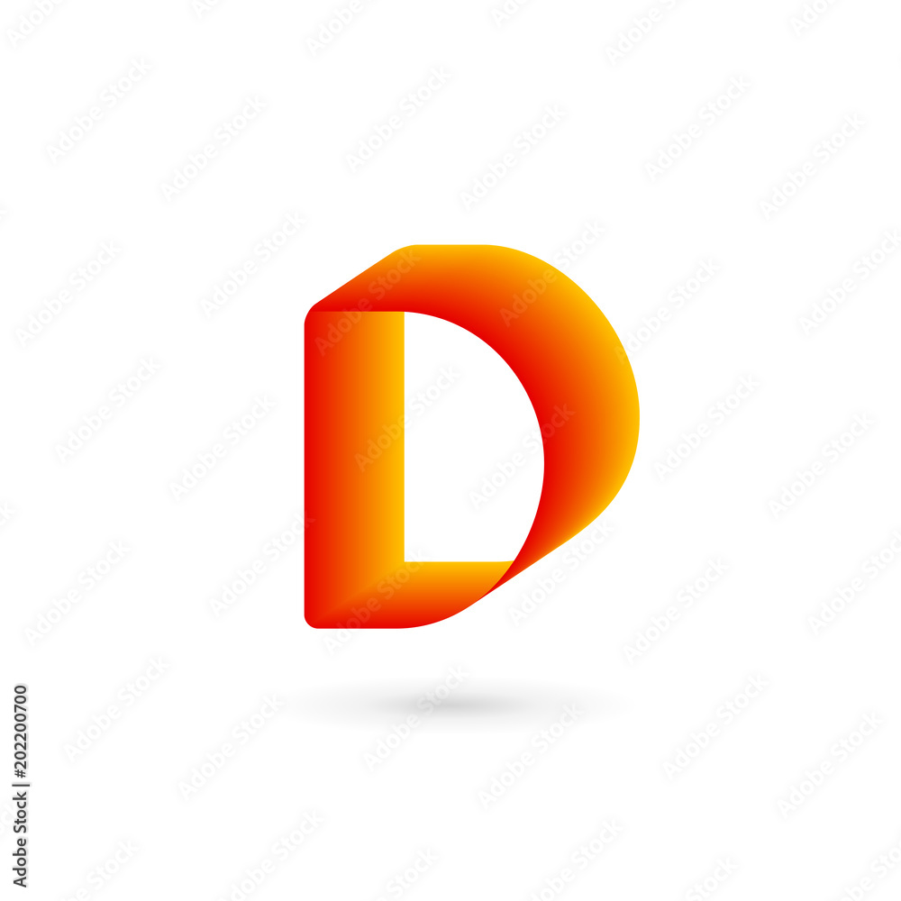 Letter D logo icon design template elements Letter D logo icon design template elements
