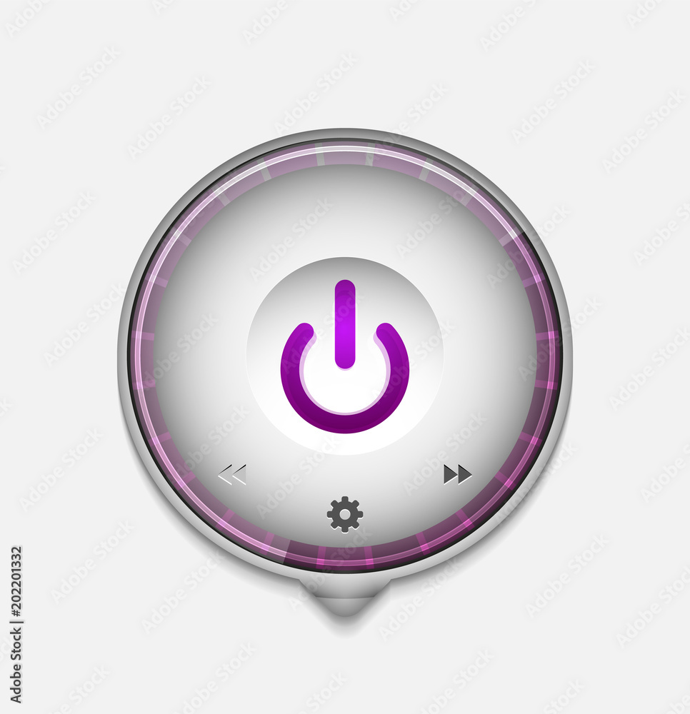 Start power button, ui icon design, on off symbol Start power button, ui icon design, on off symbol
