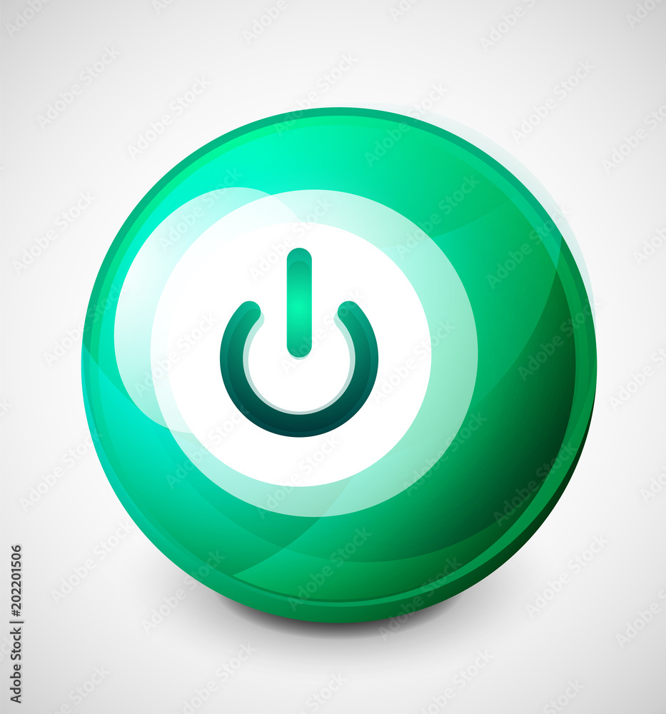 Start power button, ui icon design, on off symbol Start power button, ui icon design, on off symbol