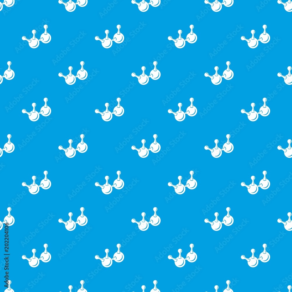 Molecule element pattern vector seamless blue repeat for any use Molecule element pattern vector seamless blue repeat for any use