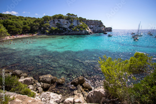 Fototapeta Naklejka Na Ścianę i Meble -  Macarella beach, Menorca, Spain