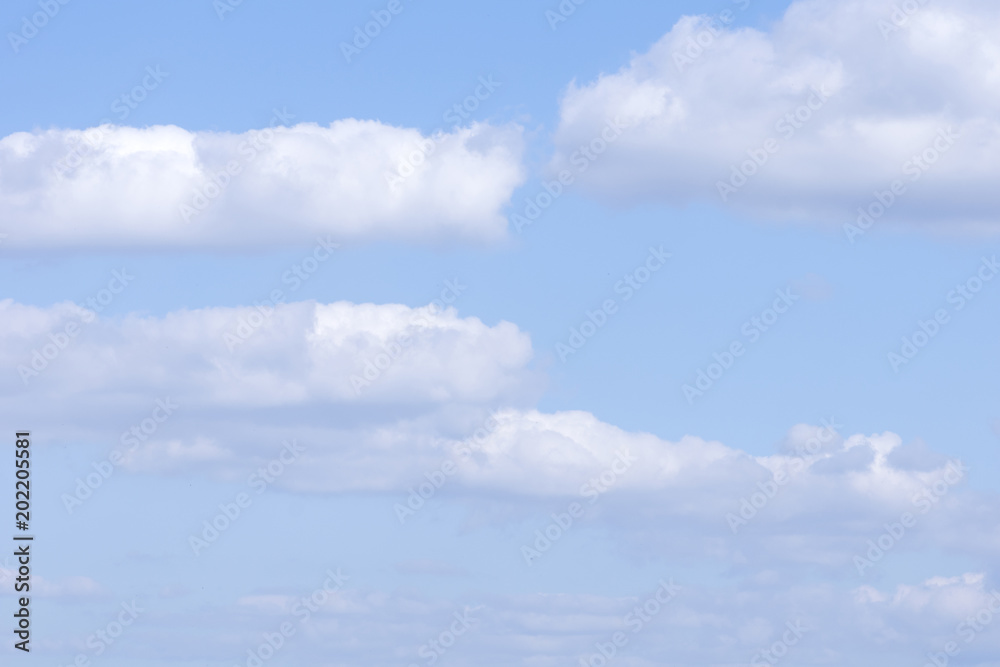 clouds in the blue sky clouds in the blue sky