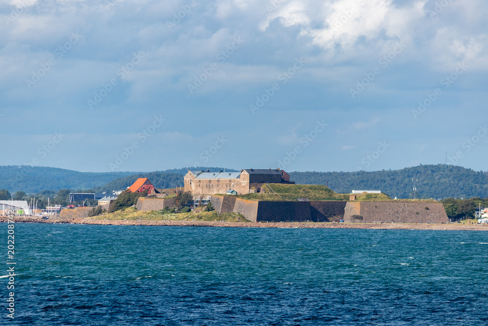 Varberg Fortress in Halland county in Sweden.