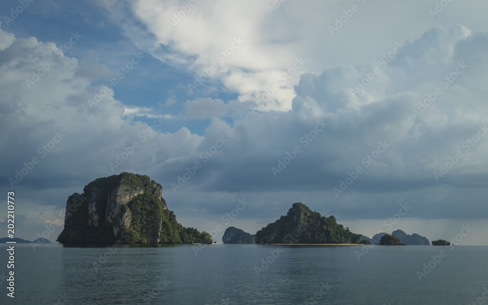 Island cliffs in Thailand