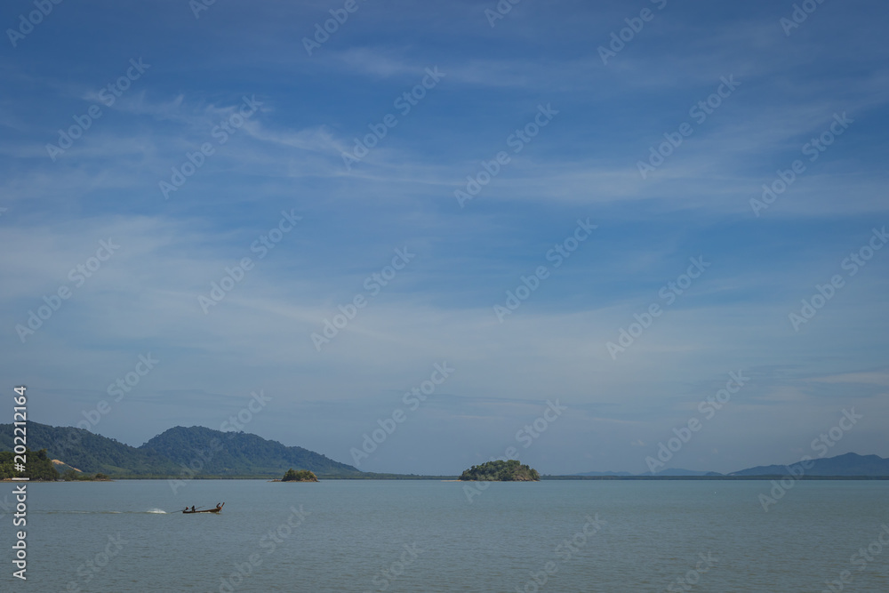 Koh Lanta Islands and long-tail boat