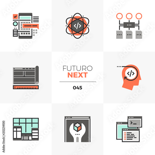 App Development Futuro Next Icons