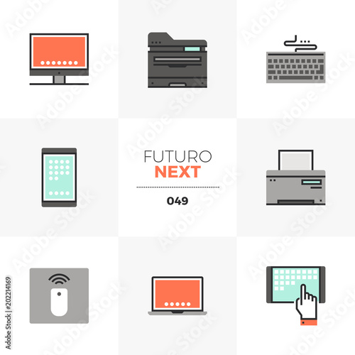 Computer Devices Futuro Next Icons