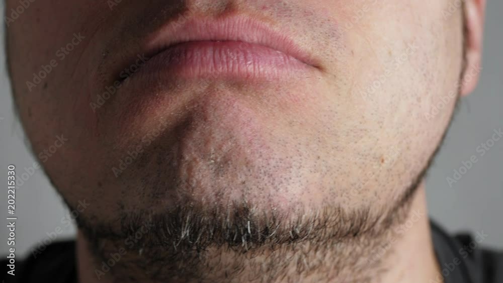 Man card his beard Man card his beard