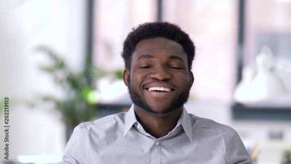 business and people concept - portrait of smiling african american businessman business and people concept - portrait of smiling african american businessman