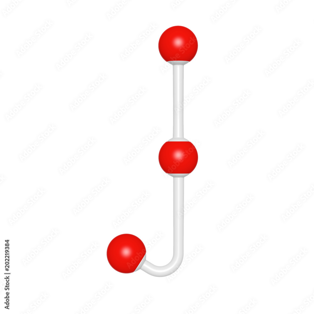 Molecule structure like capital letter J on white background, 3D rendered font image for education typography Molecule structure like capital letter J on white background, 3D rendered font image for education typography