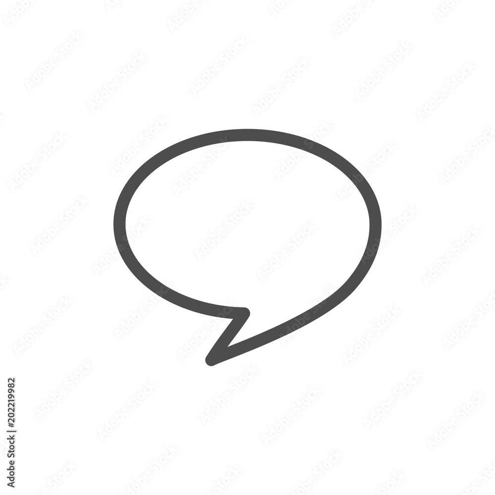 Chat, Bubble icon. Vector illustration, flat design. Chat, Bubble icon. Vector illustration, flat design.
