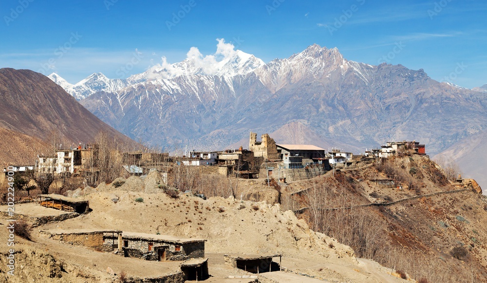 Jharkot village Jharkot village