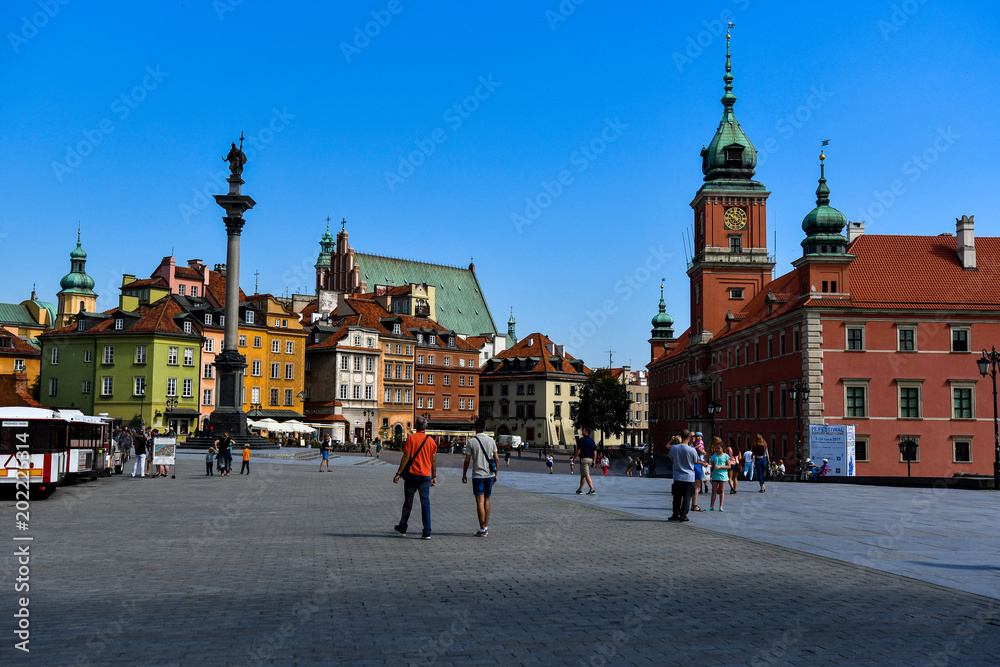 Fototapeta premium Polska Warszawa Stare Miasto Rynek Starego Miasta Barbacan Miejsce Światowego Dziedzictwa Polska Warszawa Rynek Starego Miasta Barbakan Światowe Dziedzictwo Stare Miasto Historyczne Centrum Warszawy