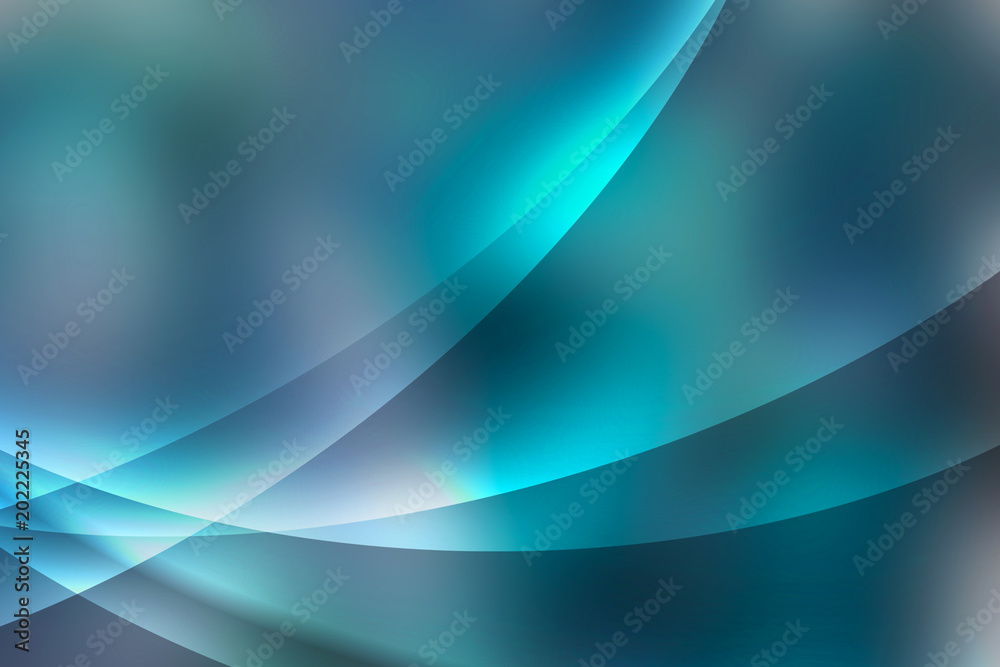 Obraz premium blue abstract background. overflows. line