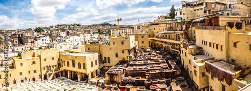 Leather Tannery in Fes - Morocco