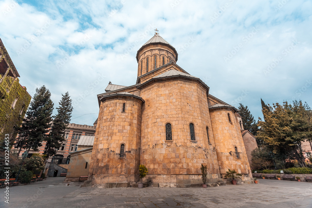 The Sioni Cathedral of the Dormition is a Georgian Orthodox cathedral in Tbilisi, Georgia