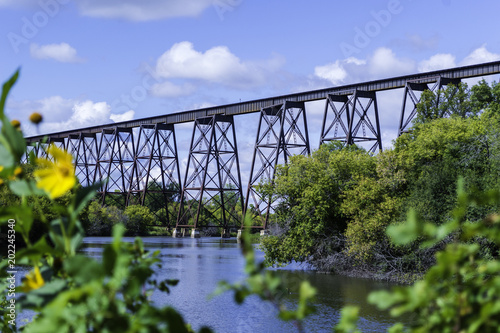 Wallpaper Mural Train Bridge Over The Valley Torontodigital.ca