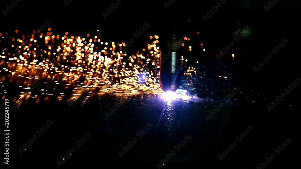 cut plate laser machine cnc spark