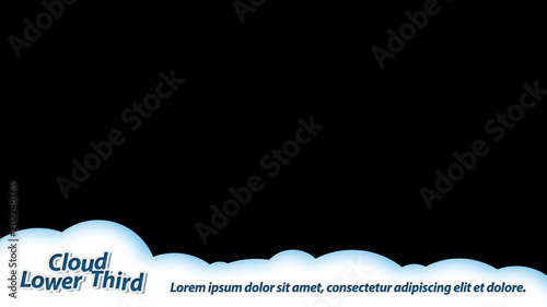 Cloud Lower Third