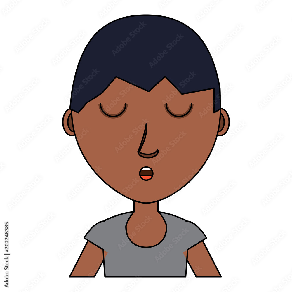 cartoon boy icon over white background, colorful design. vector illustration cartoon boy icon over white background, colorful design. vector illustration
