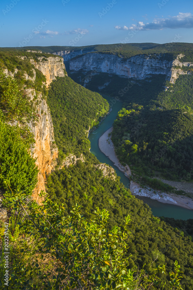Ardèche/les gorges de l'Ardèche