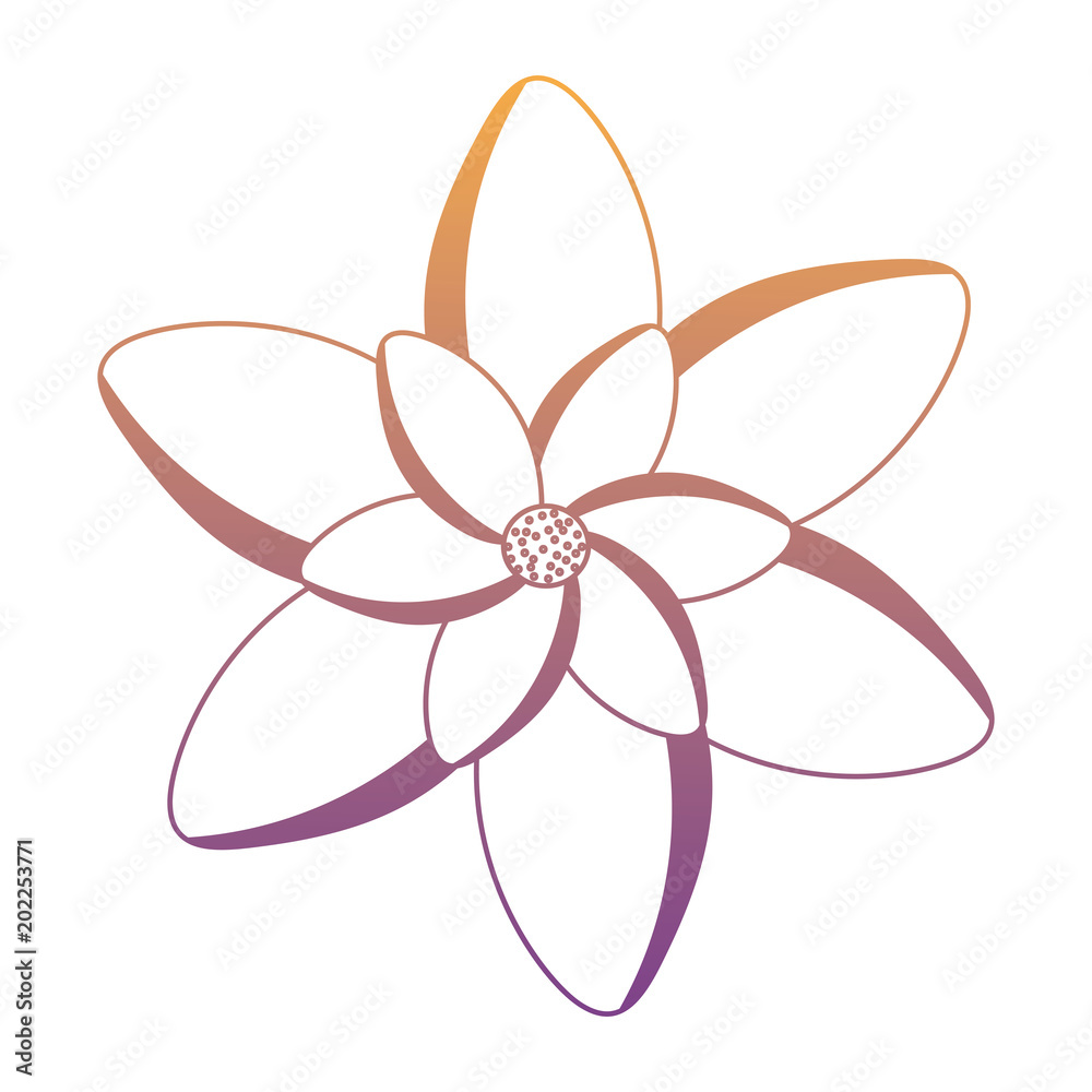 beautiful flower icon over white background, colorful design. vector illustration beautiful flower icon over white background, colorful design. vector illustration