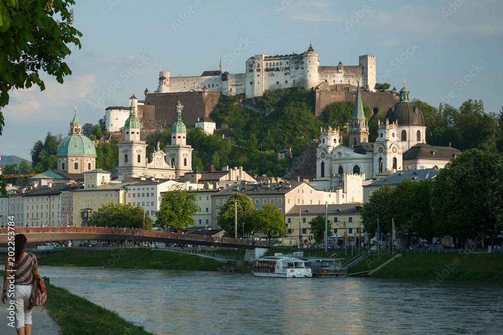 Salzburg, sommer, frühling, österreich