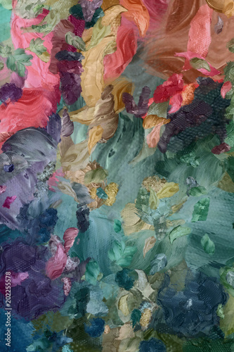 Impression abstract texture art. Artistic bright bacground. Stock. Oil painting artwork. Modern style graphic wallpaper. Strokes of paint. Grunge pattern for design work.