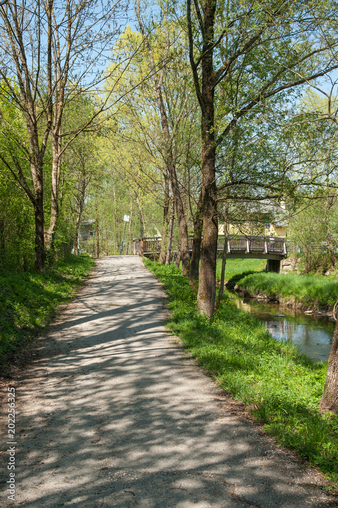 Fluss, Salzburg, Alterbach, Natur, Ausflug, Brücke