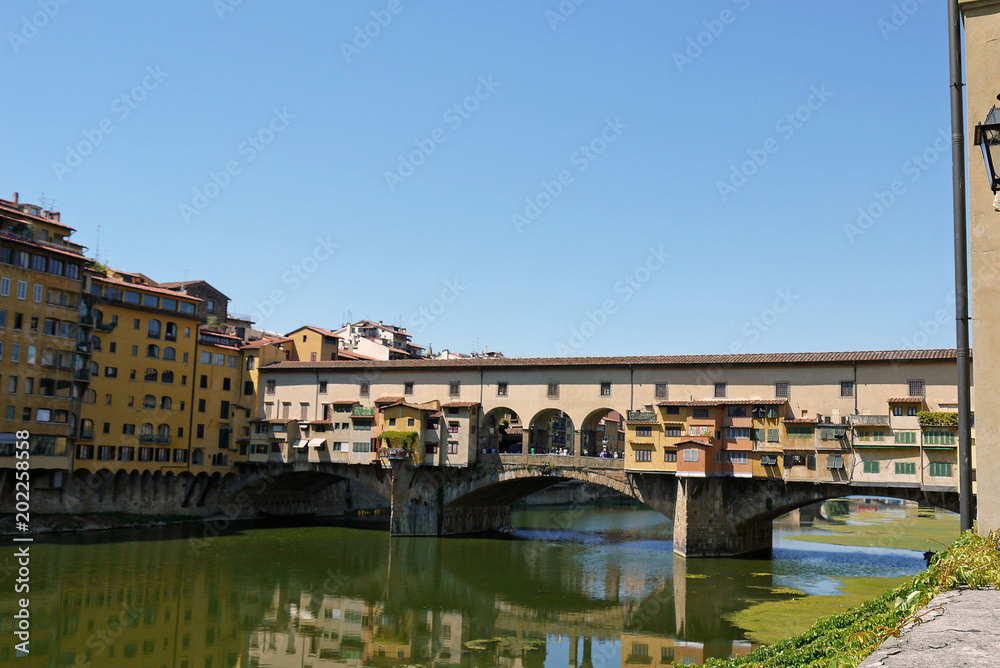 The Ponte Vecchio, FLORENCE.
