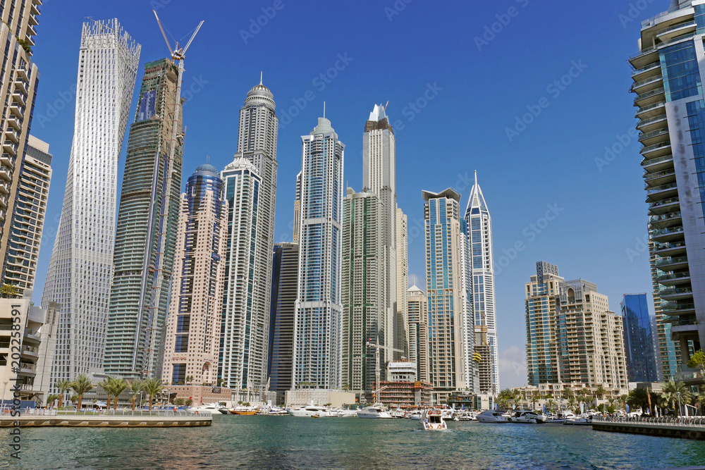 Fototapeta premium Dubai Marina, Dubai.