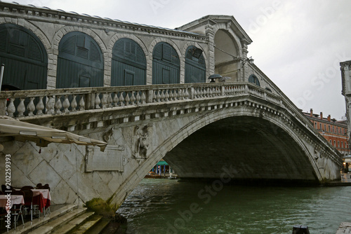Rialto Bridge, Venice. ITALY.