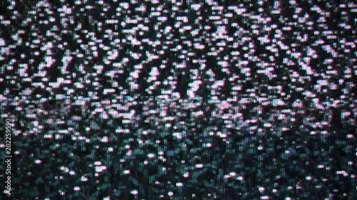 Old tv-set, noise while tunning channels