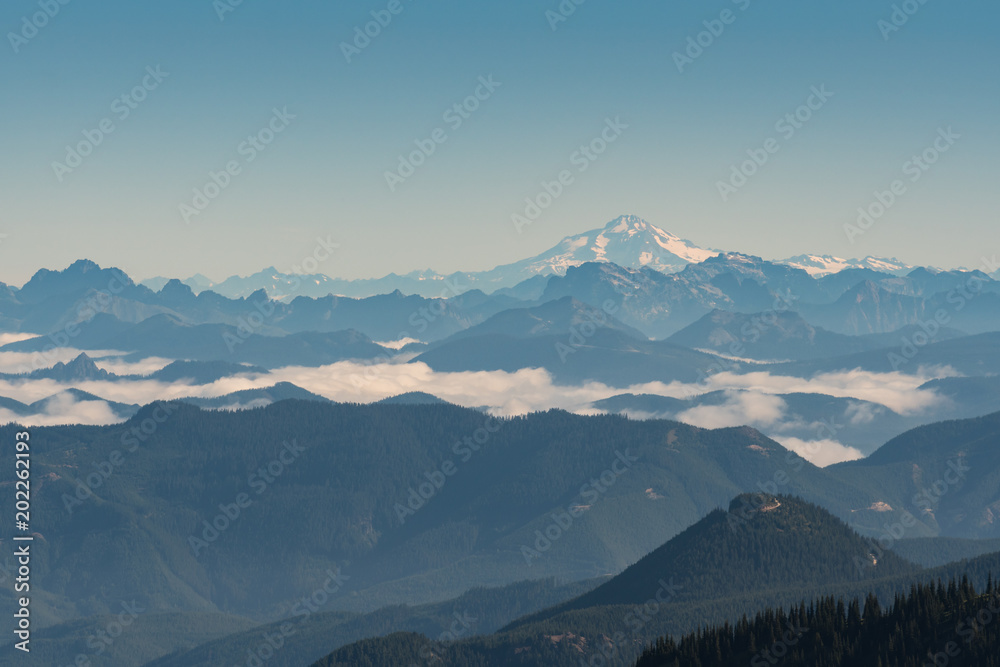 View of Clouds Settling In From Mt Fremont View of Clouds Settling In From Mt Fremont