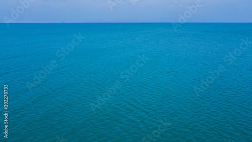aerial view landscape of water Sea