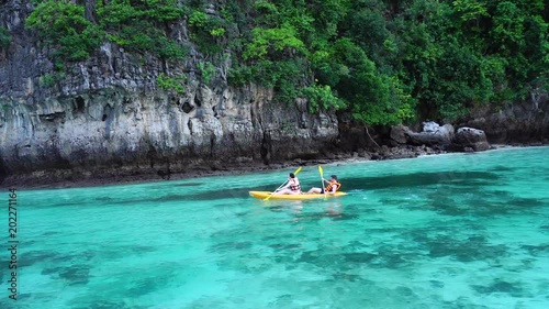 Beautiful tropical islands in Krabi province, Andaman sea, Thailand