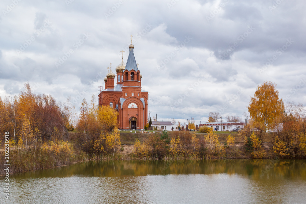 The All-Saints Church on the Pond in Nizhny Novgorod, Russia